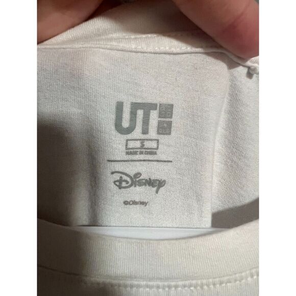 Uniqlo x The Lion King Womens Oversize T-Shirt Pocket White Size Small - Picture 4 of 5